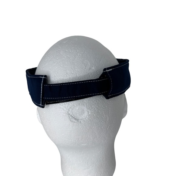 Nike Golf Visor Hat Adjustable Strapback Embroidered‎ Swoosh Dri Fit Black OS - Picture 2 of 7